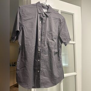 Old Navy Small Men's Gray Short Sleeve Shirt